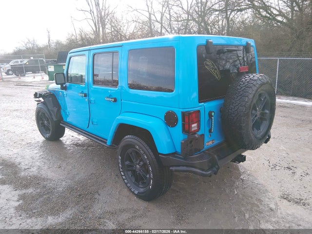 Auction sale of the 2017 Jeep Wrangler Unlimited Sahara, vin: 1C4BJWEG1HL550932, lot number: 44266155