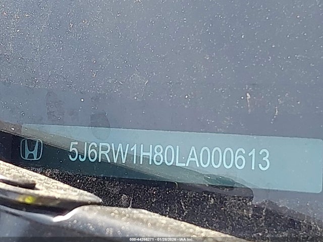 5J6RW1H80LA000613 Honda Cr-v 2wd Ex-l