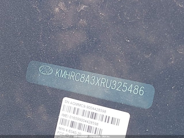 44266360 :رقم المزاد ، KMHRC8A3XRU325486 vin ، 2024 Hyundai Venue Limited مزاد بيع