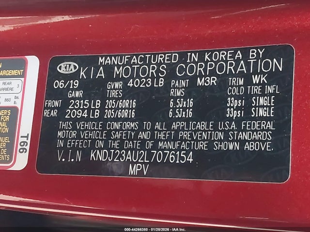 2020 KIA SOUL KNDJ23AU2L7076154 Photo 8