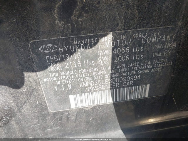 2013 HYUNDAI ELANTRA GT KMHD35LE3DU090994 Photo 8