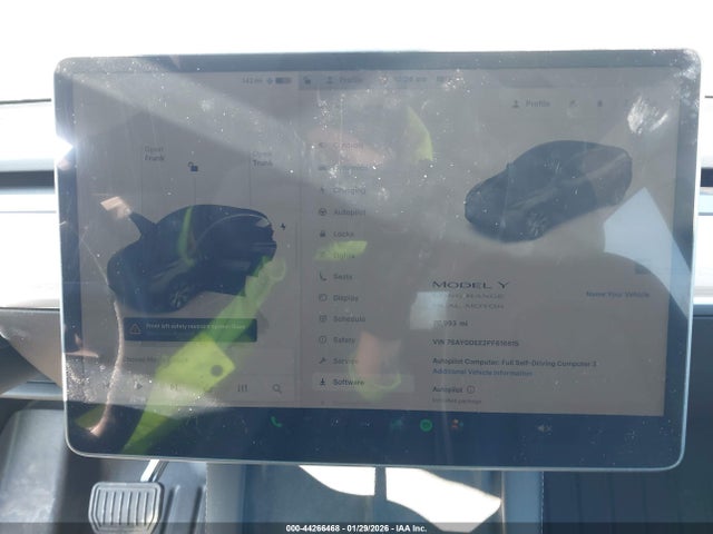 2023 TESLA MODEL Y 7SAYGDEE2PF616615 Photo 6