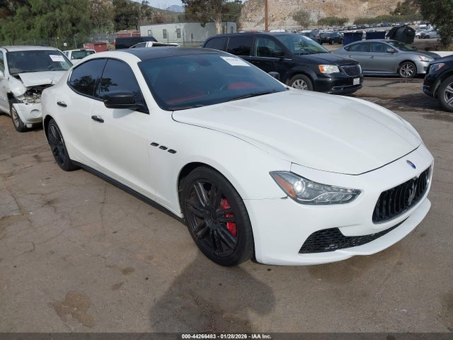 2014 MASERATI GHIBLI ZAM57RTA2E1124052