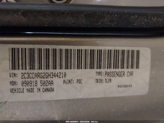 Aukcja sprzedaży 2016 Chrysler 300 Anniversary Edition, vin: 2C3CCARG2GH344210, numer aukcji: 44266554