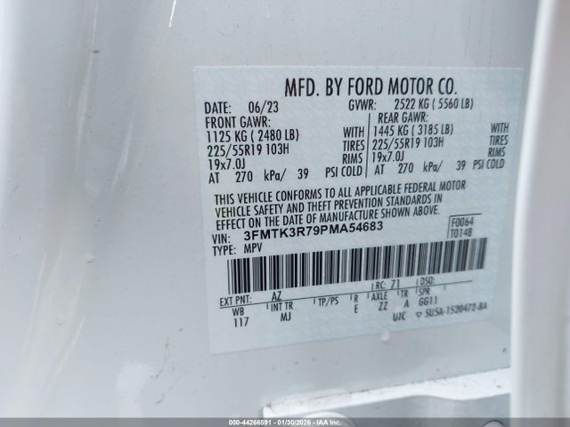 Ford Mustang Mach-e Premium 2023 3FMTK3R79PMA54683 Image 9