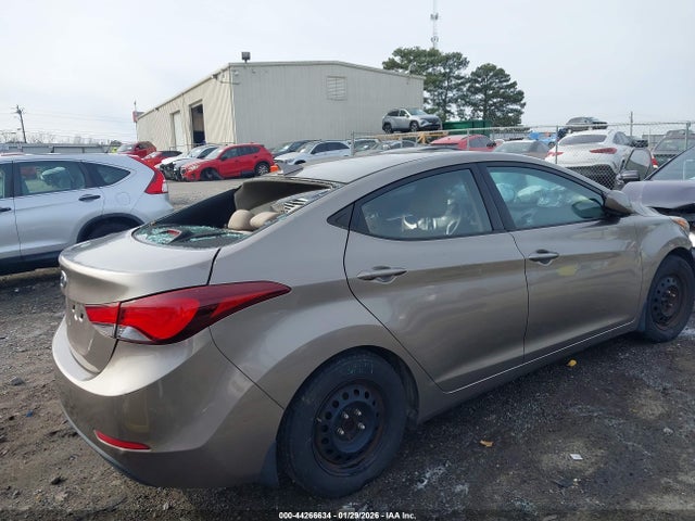 Продаж на аукціоні авто 2016 Hyundai Elantra Se, vin: 5NPDH4AE4GH771893, номер лоту: 44266634