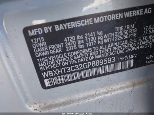 2016 BMW X1 WBXHT3C32GP889583 Photo 8