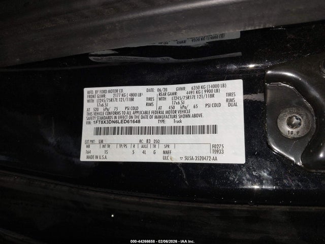 Ford F-350 Xl 2020 1FT8X3DN6LED61648 Image 8