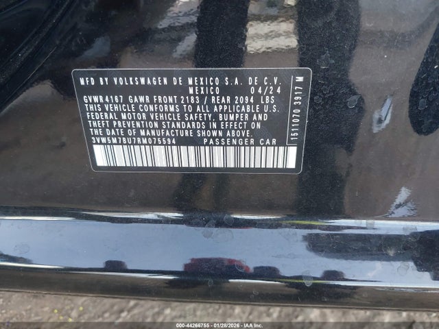 3VW5M7BU7RM075594 Volkswagen Jetta 1.5t S