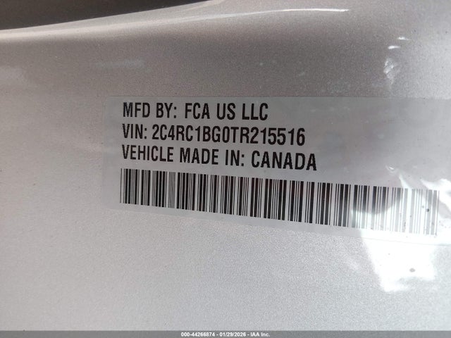 Chrysler Pacifica Select 2026 2C4RC1BG0TR215516 Image 9
