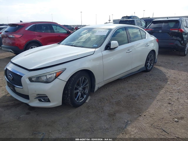 2015 Infiniti Q50 Premium მანქანა იყიდება აუქციონზე, vin: JN1BV7AR6FM415408, აუქციონის ნომერი: 44267154