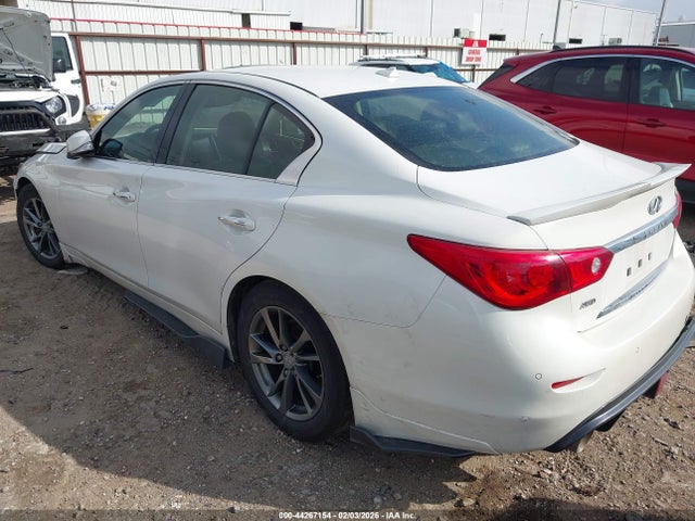 2015 Infiniti Q50 Premium მანქანა იყიდება აუქციონზე, vin: JN1BV7AR6FM415408, აუქციონის ნომერი: 44267154