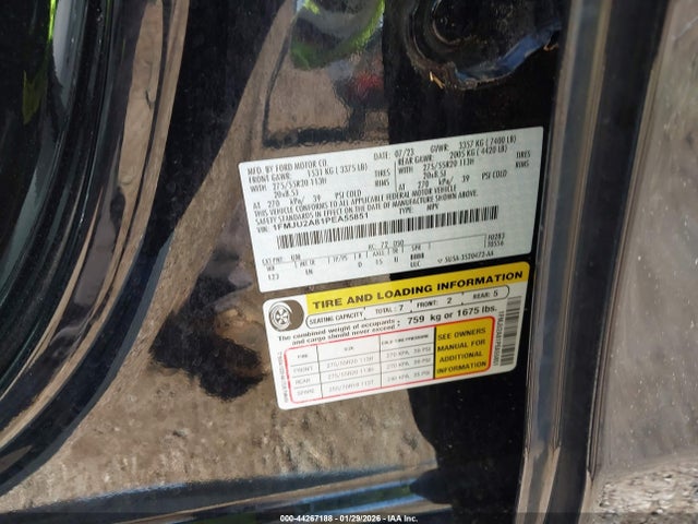 1FMJU2A81PEA55851 Ford Expedition Limited