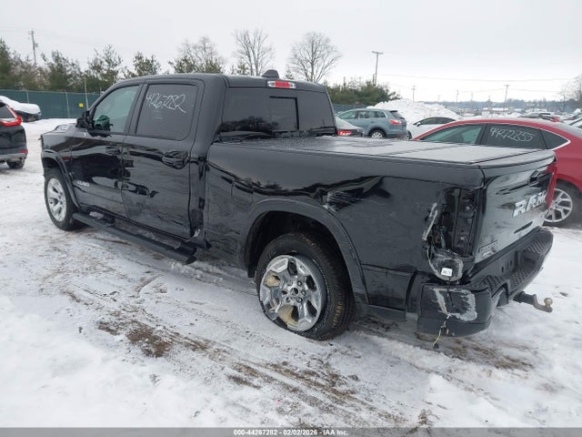 2025 Ram 1500 Big Horn  4x4 6'4 Box მანქანა იყიდება აუქციონზე, vin: 1C6SRFMP8SN750154, აუქციონის ნომერი: 44267282