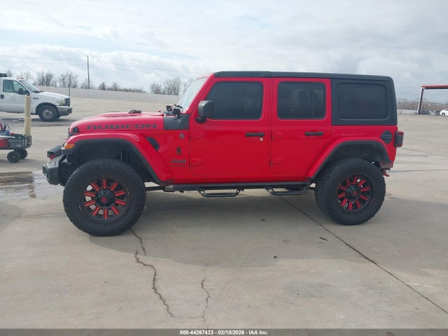 1C4HJXFG8JW123301 Jeep Wrangler Unlimited Rubicon 4x4