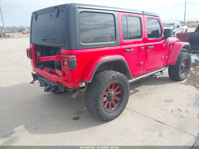 1C4HJXFG8JW123301 Jeep Wrangler Unlimited Rubicon 4x4