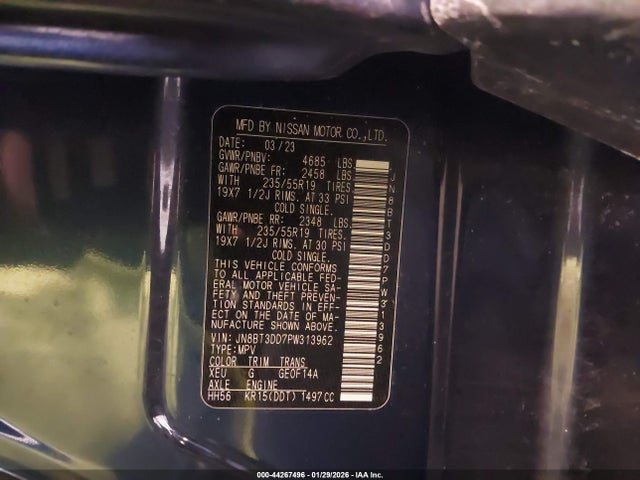 2023 NISSAN ROGUE JN8BT3DD7PW313962 Photo 8