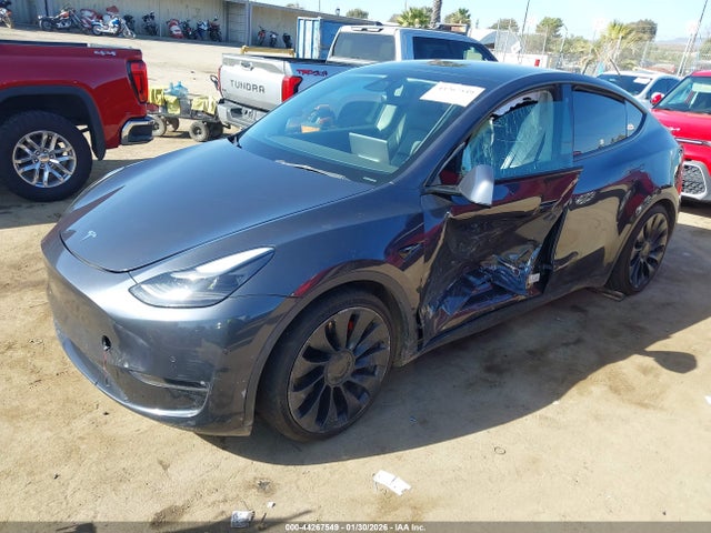 2022 TESLA MODEL Y 7SAYGDEF5NF406497 Photo 1