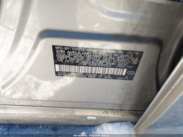 44267718 :رقم المزاد ، JTHBF1D23E5033222 vin ، 2014 Lexus Is 250 مزاد بيع