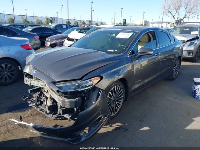 Ford Fusion Hybrid Titanium 2018 3FA6P0RU5JR220219 Image 2