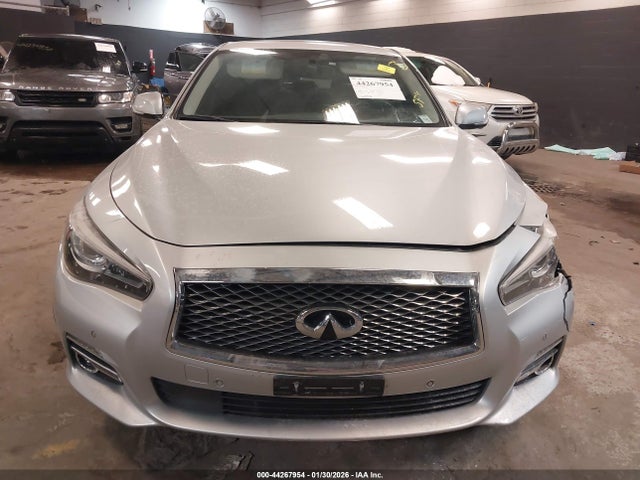 44267954 :رقم المزاد ، JN1BV7AR8EM700089 vin ، 2014 Infiniti Q50 Premium مزاد بيع