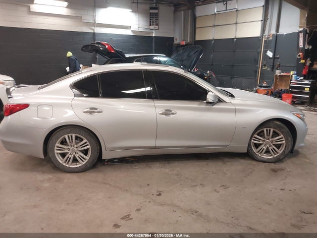 44267954 :رقم المزاد ، JN1BV7AR8EM700089 vin ، 2014 Infiniti Q50 Premium مزاد بيع