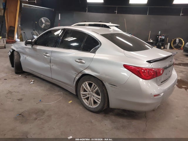 44267954 :رقم المزاد ، JN1BV7AR8EM700089 vin ، 2014 Infiniti Q50 Premium مزاد بيع