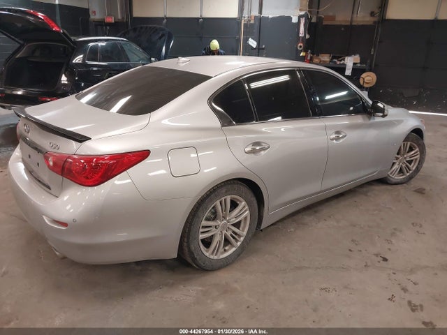 44267954 :رقم المزاد ، JN1BV7AR8EM700089 vin ، 2014 Infiniti Q50 Premium مزاد بيع