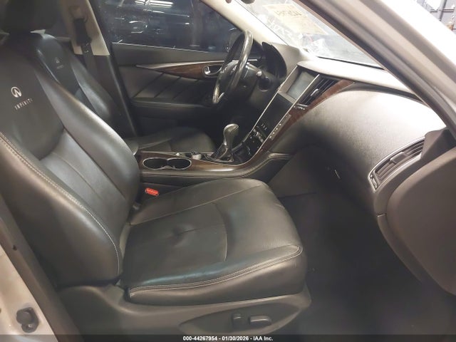 44267954 :رقم المزاد ، JN1BV7AR8EM700089 vin ، 2014 Infiniti Q50 Premium مزاد بيع