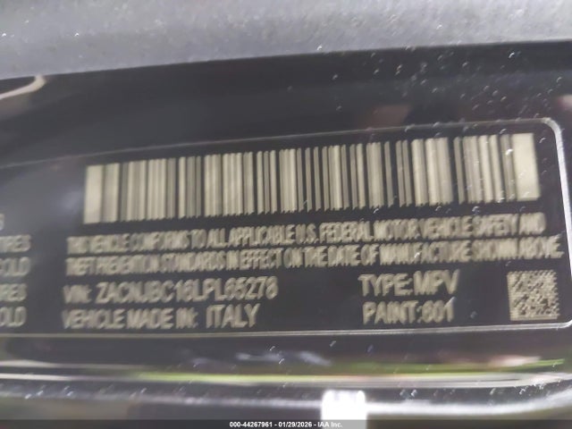 2020 JEEP RENEGADE ZACNJBC16LPL65278 Photo 8