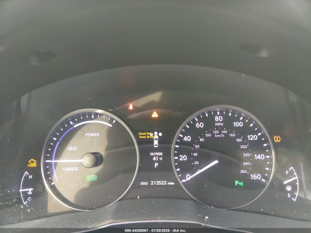 2013 Lexus Es 300h მანქანა იყიდება აუქციონზე, vin: JTHBW1GG6D2006121, აუქციონის ნომერი: 44268067