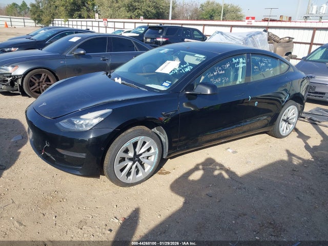2022 TESLA MODEL 3 5YJ3E1EB6NF260801 Photo 1