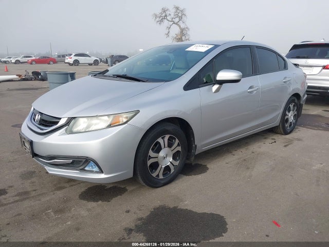 2014 HONDA CIVIC HYBRID 19XFB4F24EE201760 Photo 1