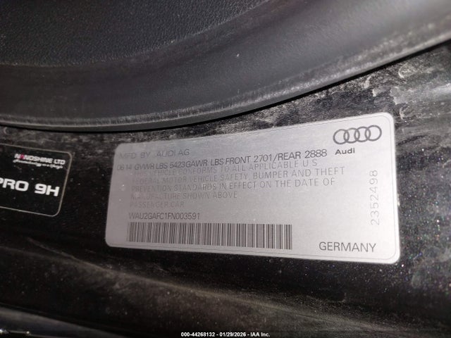 2015 AUDI A7 WAU2GAFC1FN003591 Photo 8