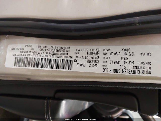 Jeep Grand Cherokee Limited 2014 1C4RJFBG1EC199549 Image 9