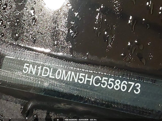 Продаж на аукціоні авто 2017 Infiniti Qx60, vin: 5N1DL0MN5HC558673, номер лоту: 44268262