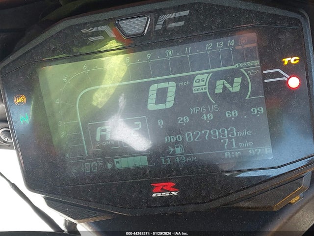 Aukcja sprzedaży 2017 Suzuki Gsx-r1000 R, vin: JS1DM11M2H2100012, numer aukcji: 44268274