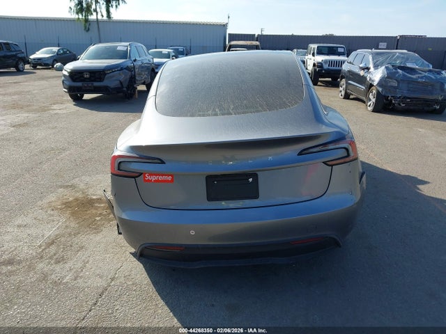 2025 Tesla Model 3 Long Range Rear-wheel Drive/standard Rear-wheel Drive მანქანა იყიდება აუქციონზე, vin: 5YJ3E1EA2SF026433, აუქციონის ნომერი: 44268350
