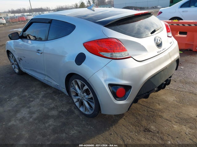 Hyundai Veloster Turbo W/black 2014 KMHTC6AE1EU201807 Image 3