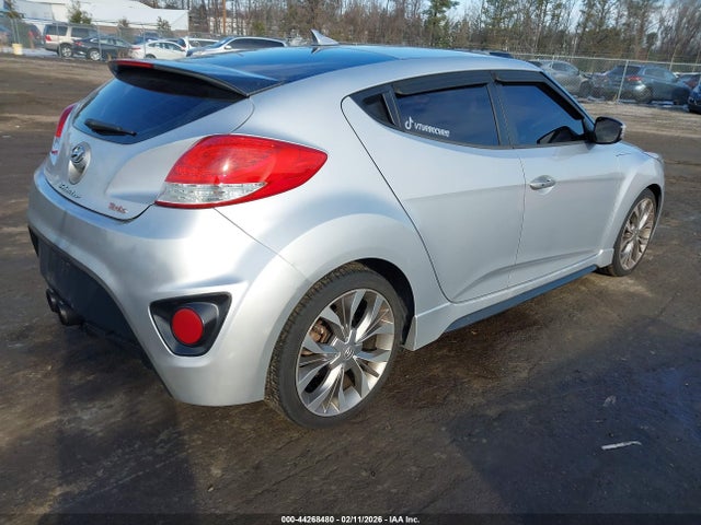 Hyundai Veloster Turbo W/black 2014 KMHTC6AE1EU201807 Image 4