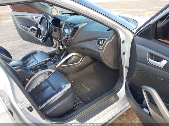 Hyundai Veloster Turbo W/black 2014 KMHTC6AE1EU201807 Image 5