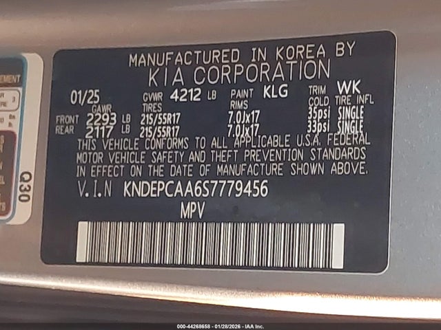 KIA Seltos Lx 2025 KNDEPCAA6S7779456 Image 9