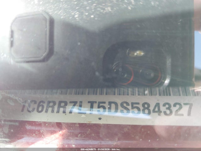 44268678 :رقم المزاد ، 1C6RR7LT5DS584327 vin ، 2013 Ram 1500 Lone Star مزاد بيع
