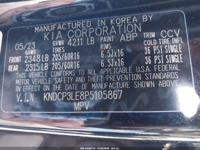 2023 KIA NIRO KNDCP3LE8P5105867 Photo 8