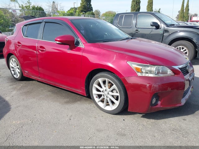 2013 LEXUS CT 200H JTHKD5BH6D2124912