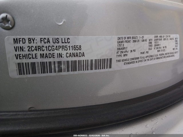 Chrysler Voyager Lx 2023 2C4RC1CG4PR511658 Image 9