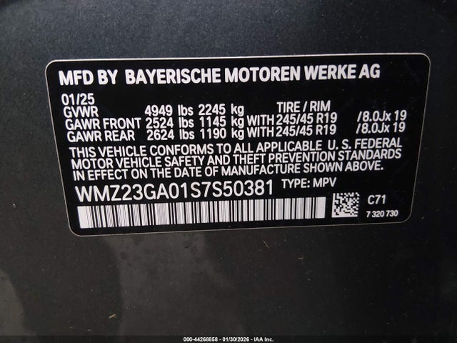 2025 MINI COUNTRYMAN WMZ23GA01S7S50381 Photo 8