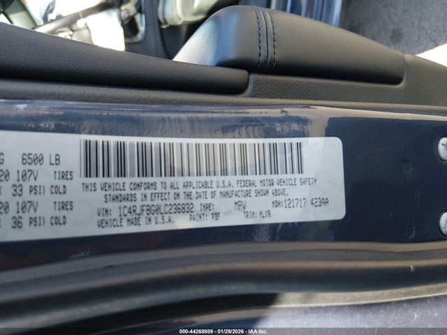1C4RJFBG0LC236832 Jeep Grand Cherokee Limited X 4x4