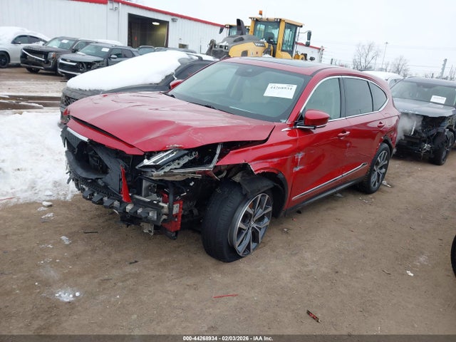 44268934 :رقم المزاد ، 5J8YE1H44NL004433 vin ، 2022 Acura Mdx Technology Package مزاد بيع