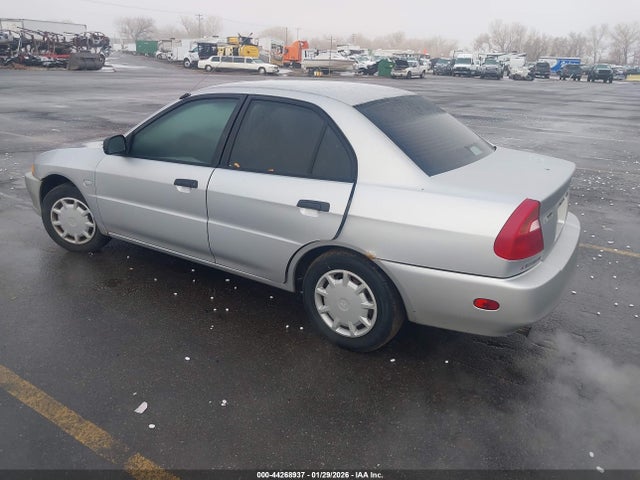 2001 MITSUBISHI MIRAGE JA3AY26CX1U039598 Photo 2